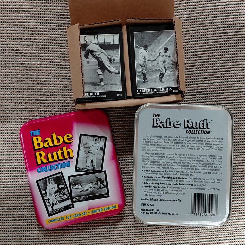 The Babe Ruth Collection 165 Card & Stamps Bundle - Picture 2 of 8
